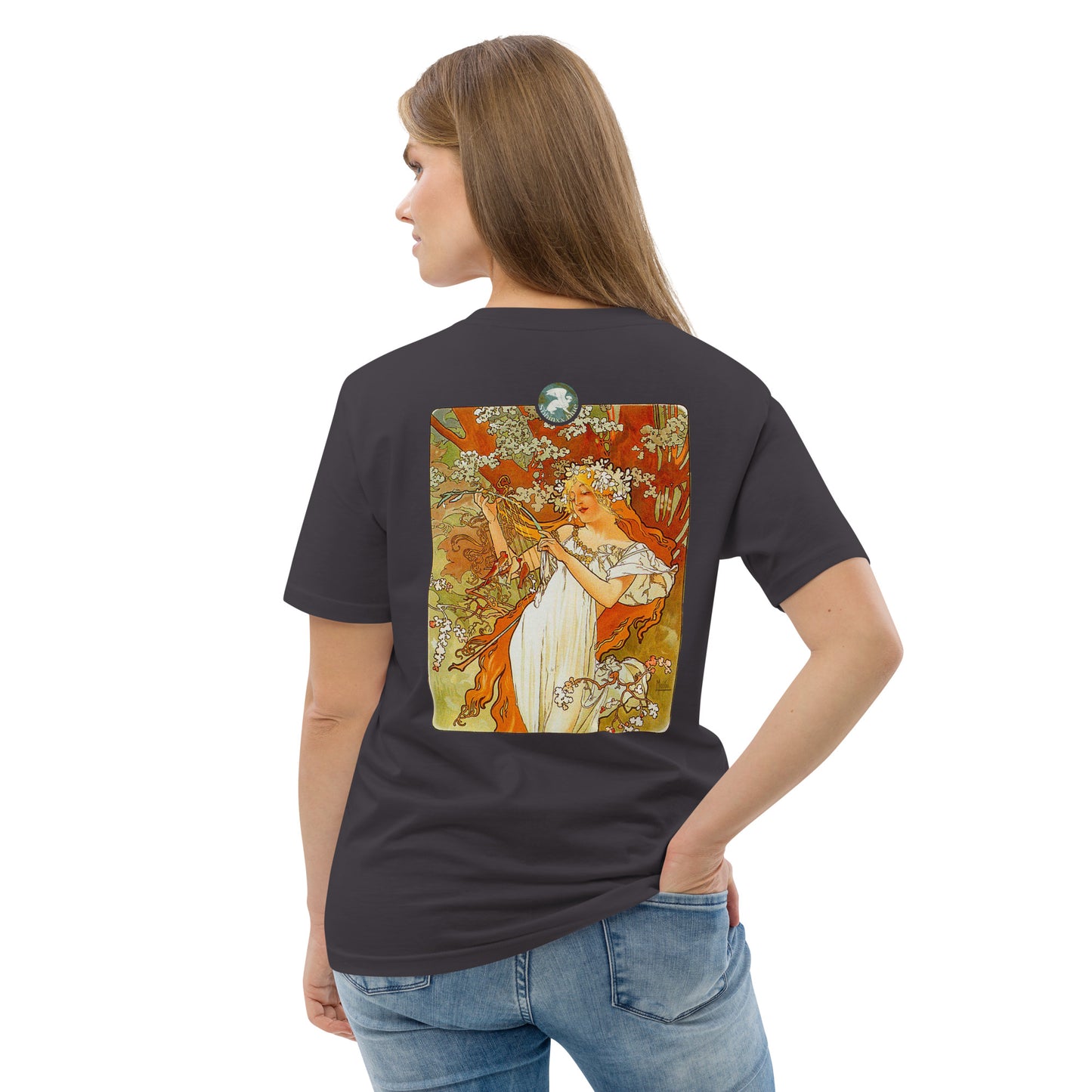 Énigme #12 - Le Printemps - Version "Surf" - T-shirt unisexe en coton biologique