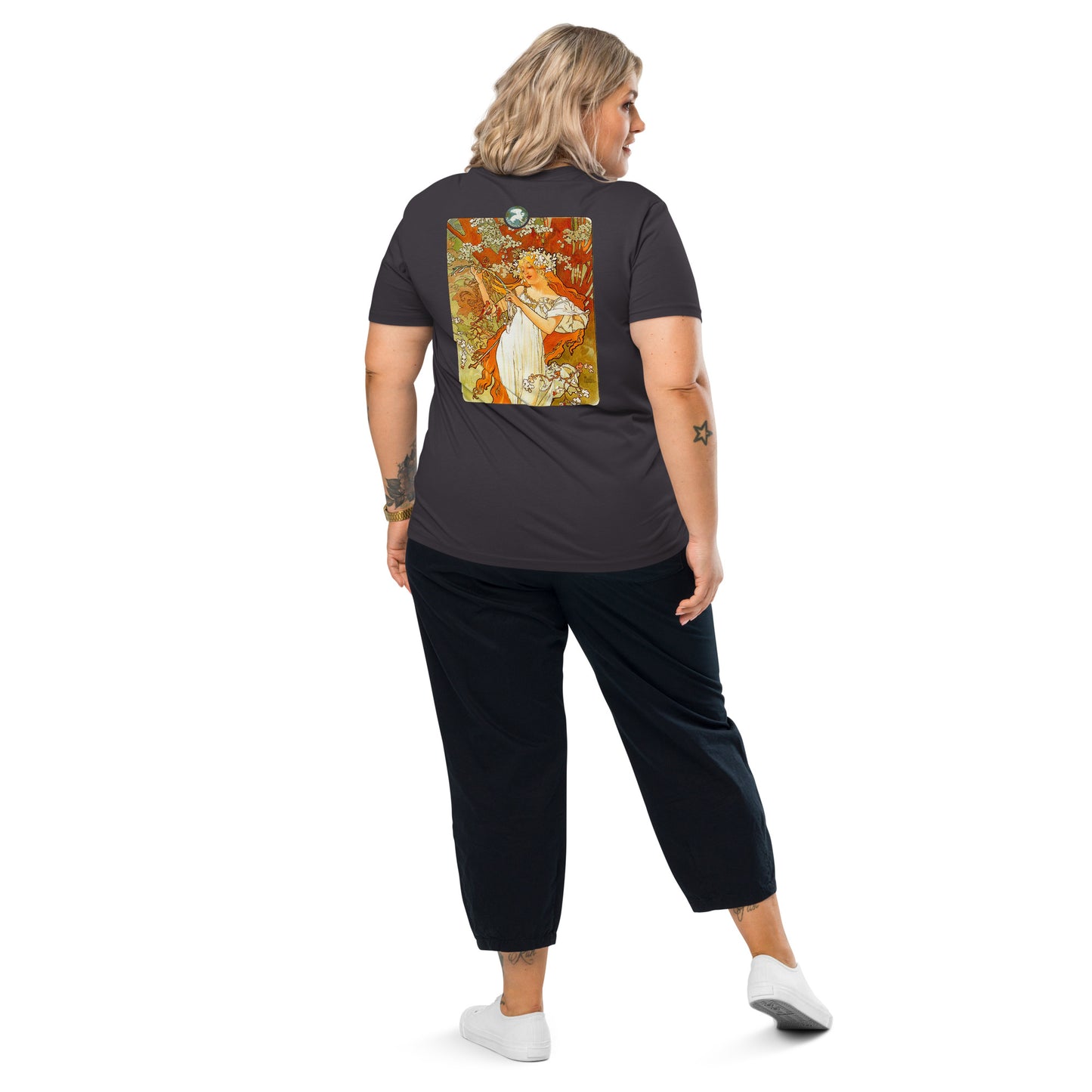 Énigme #12 - Le Printemps - Version "Surf" - T-shirt unisexe en coton biologique