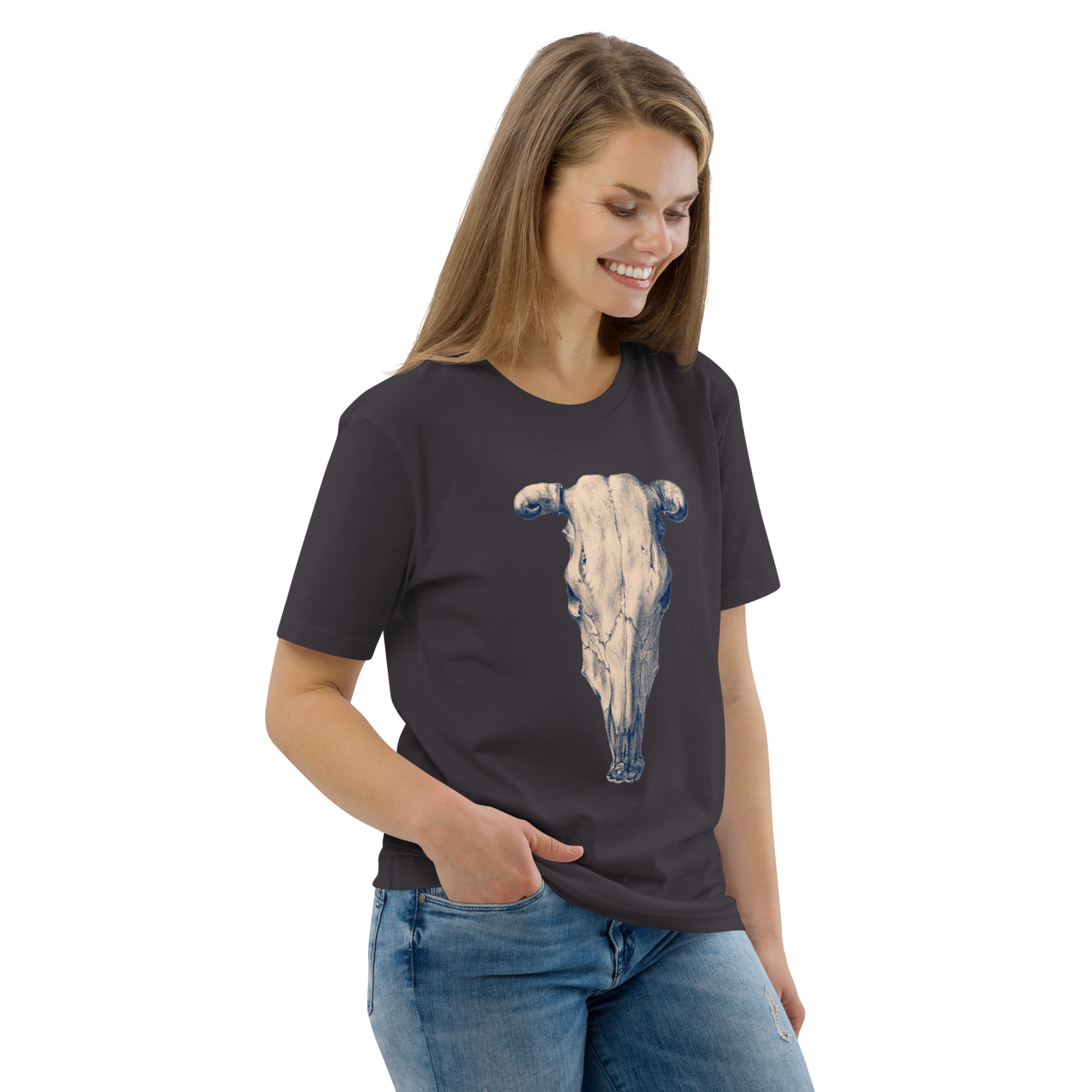 Énigme #41 - Mort & Vie - T-shirt unisexe en coton biologique - imprimé avant/arrière