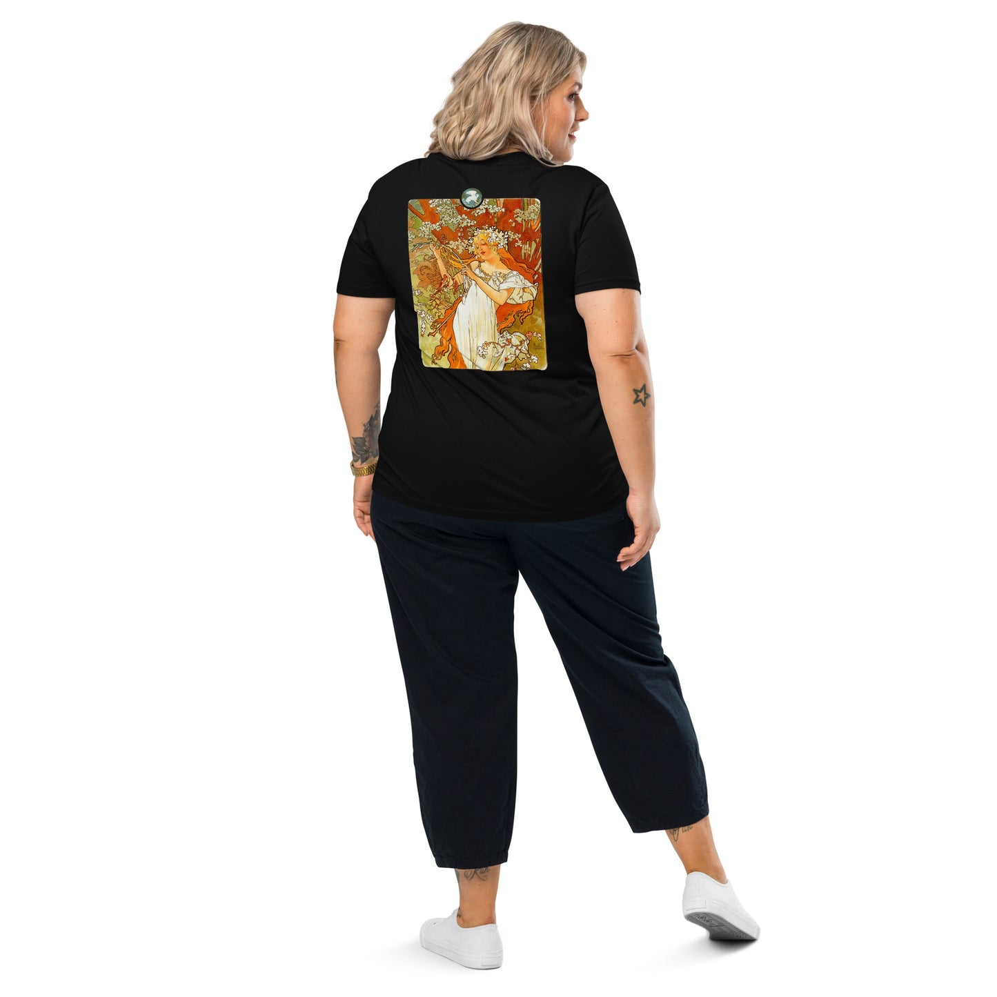 Énigme #12 - Le Printemps - Version "Surf" - T-shirt unisexe en coton biologique