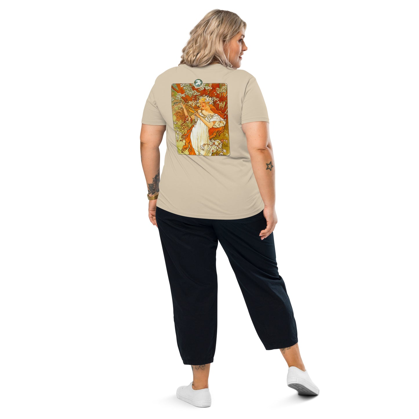 Énigme #12 - Le Printemps - Version "Surf" - T-shirt unisexe en coton biologique