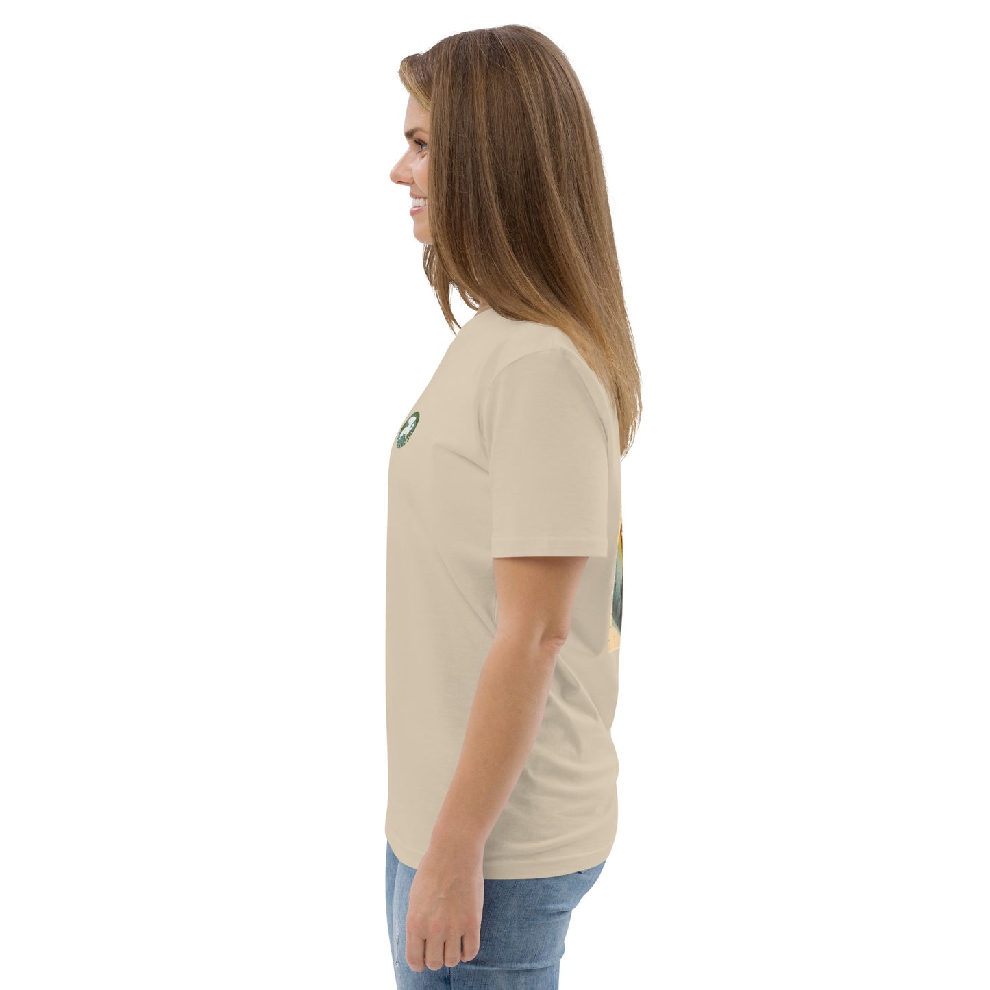 Énigme #54 - Coupe Géologique - Version "Surf" - T-shirt unisexe en coton biologique
