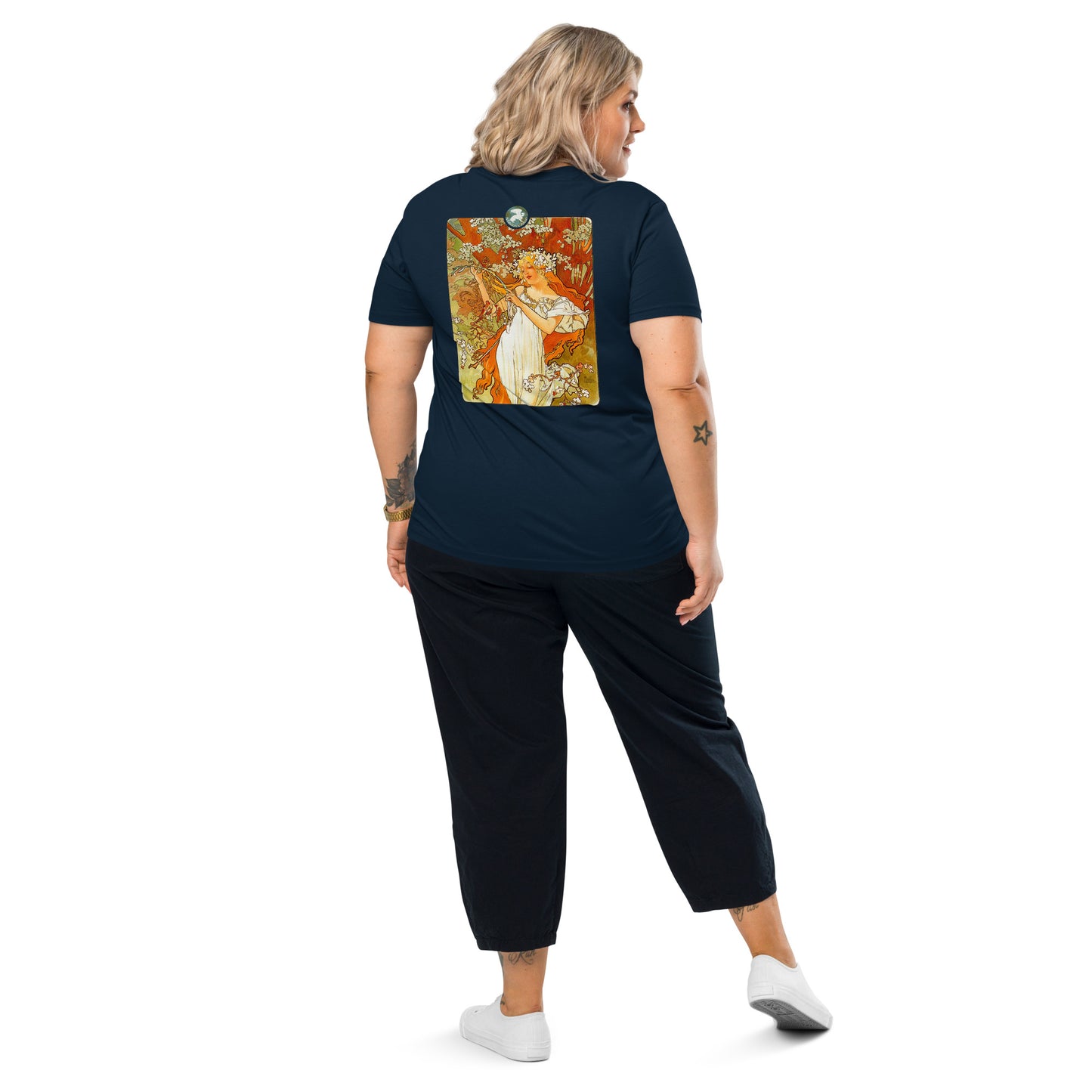 Énigme #12 - Le Printemps - Version "Surf" - T-shirt unisexe en coton biologique