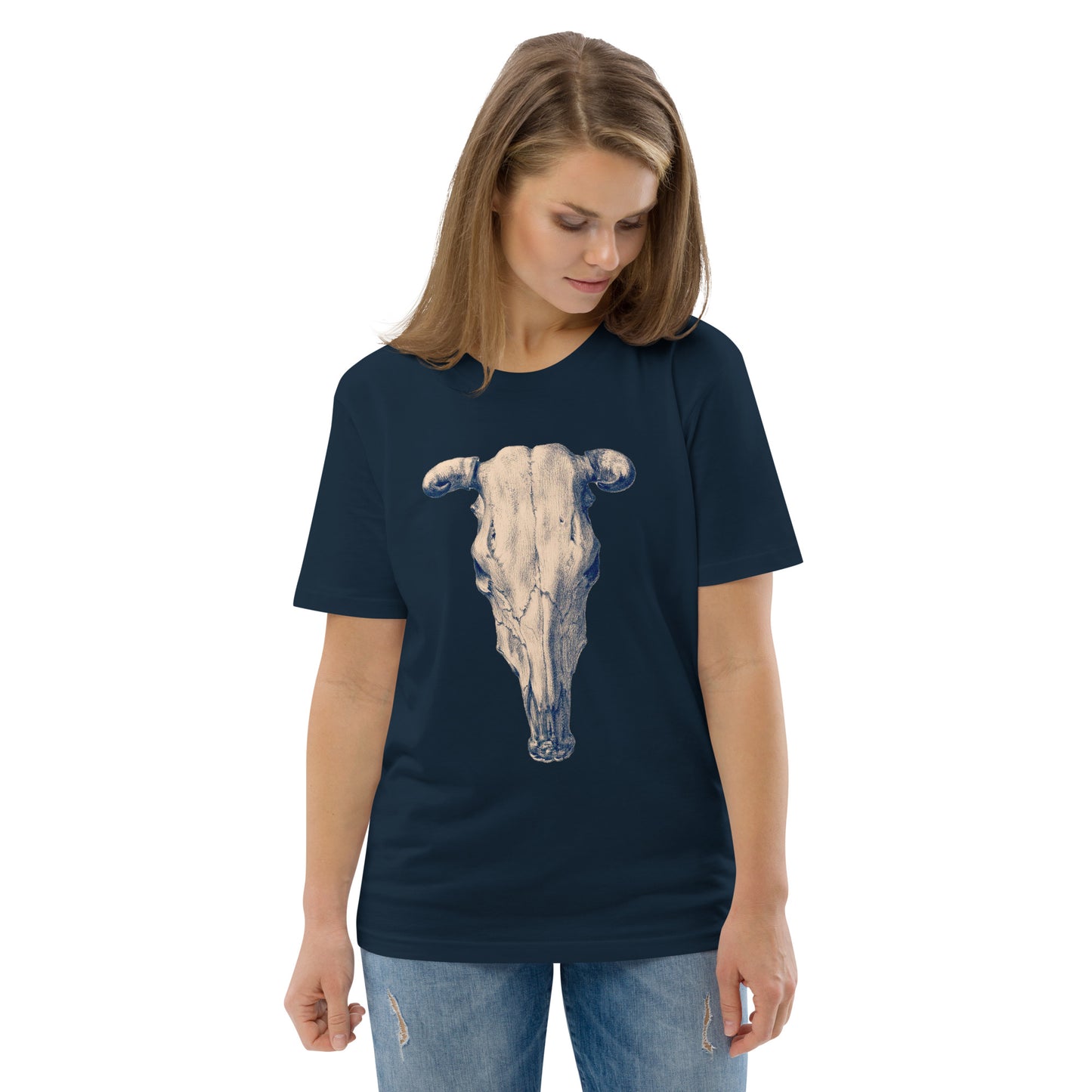 Énigme #41 - Mort & Vie - T-shirt unisexe en coton biologique - imprimé avant/arrière