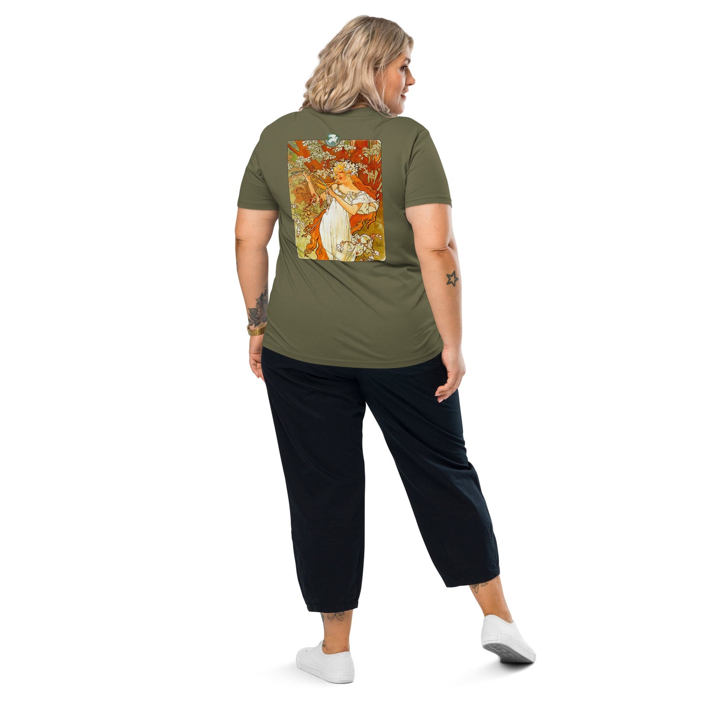 Énigme #12 - Le Printemps - Version "Surf" - T-shirt unisexe en coton biologique