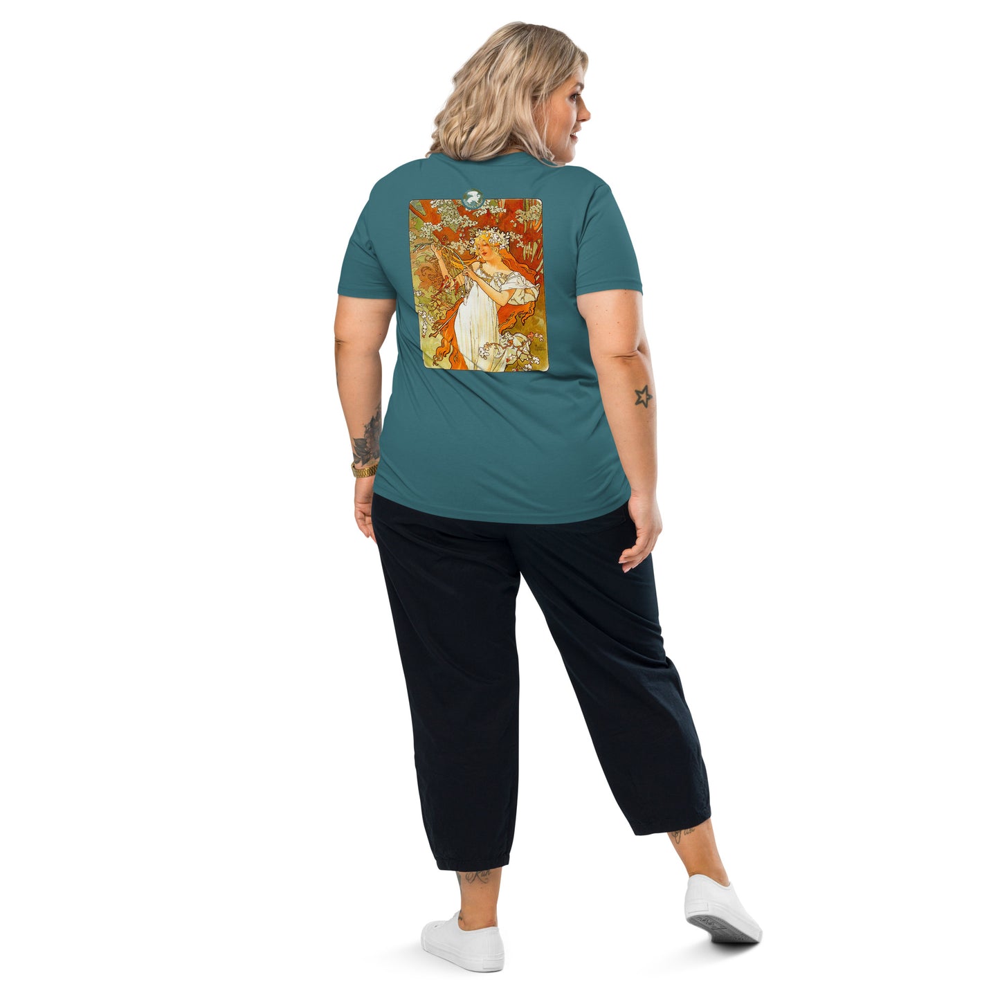 Énigme #12 - Le Printemps - Version "Surf" - T-shirt unisexe en coton biologique