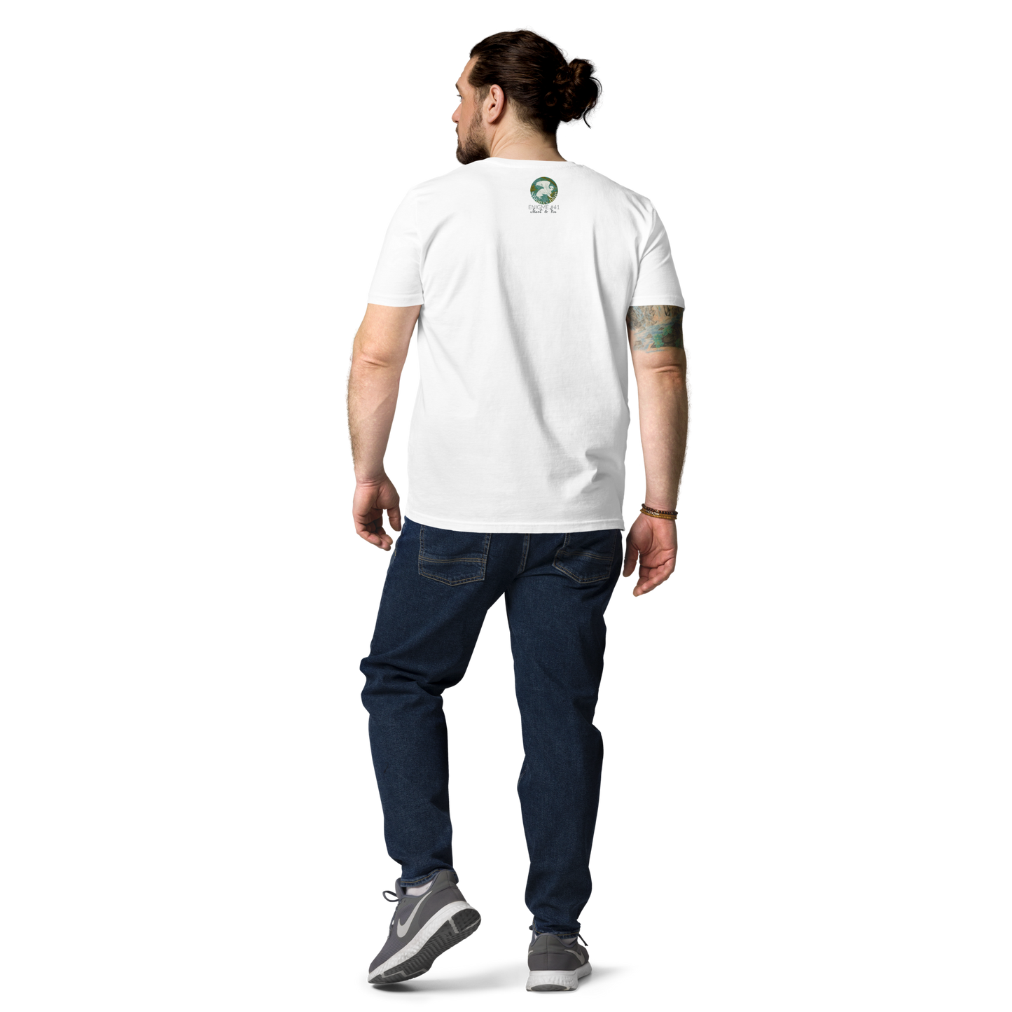 Énigme #41 - Mort & Vie - T-shirt unisexe en coton biologique - imprimé avant/arrière