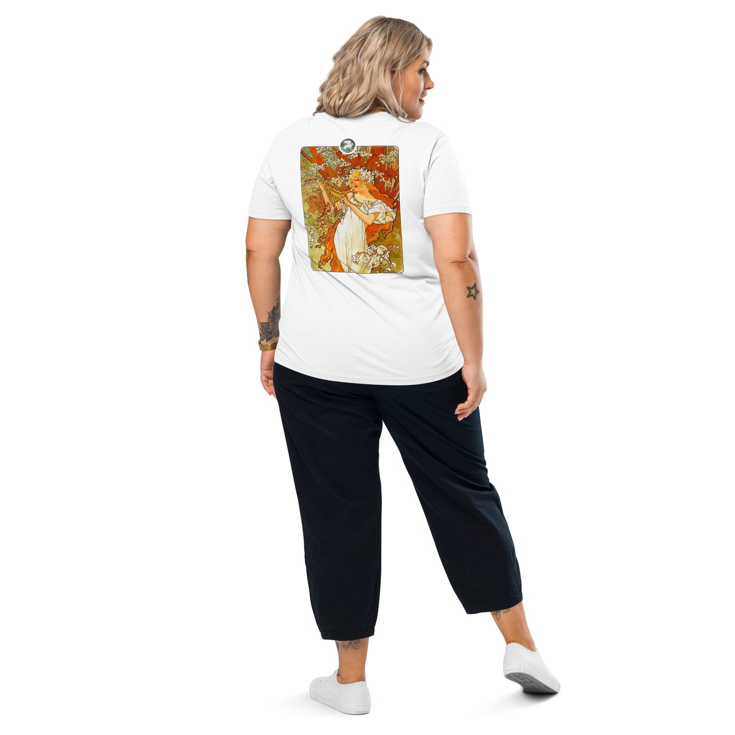 Énigme #12 - Le Printemps - Version "Surf" - T-shirt unisexe en coton biologique
