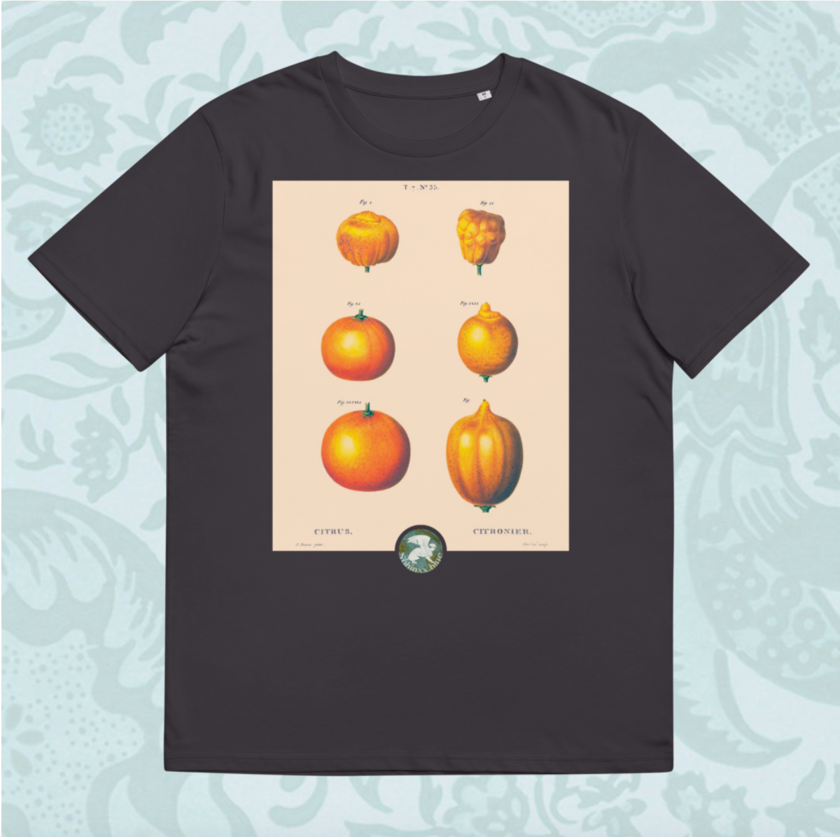 Enigme #28 - Citrus. - T-shirt unisexe en coton biologique