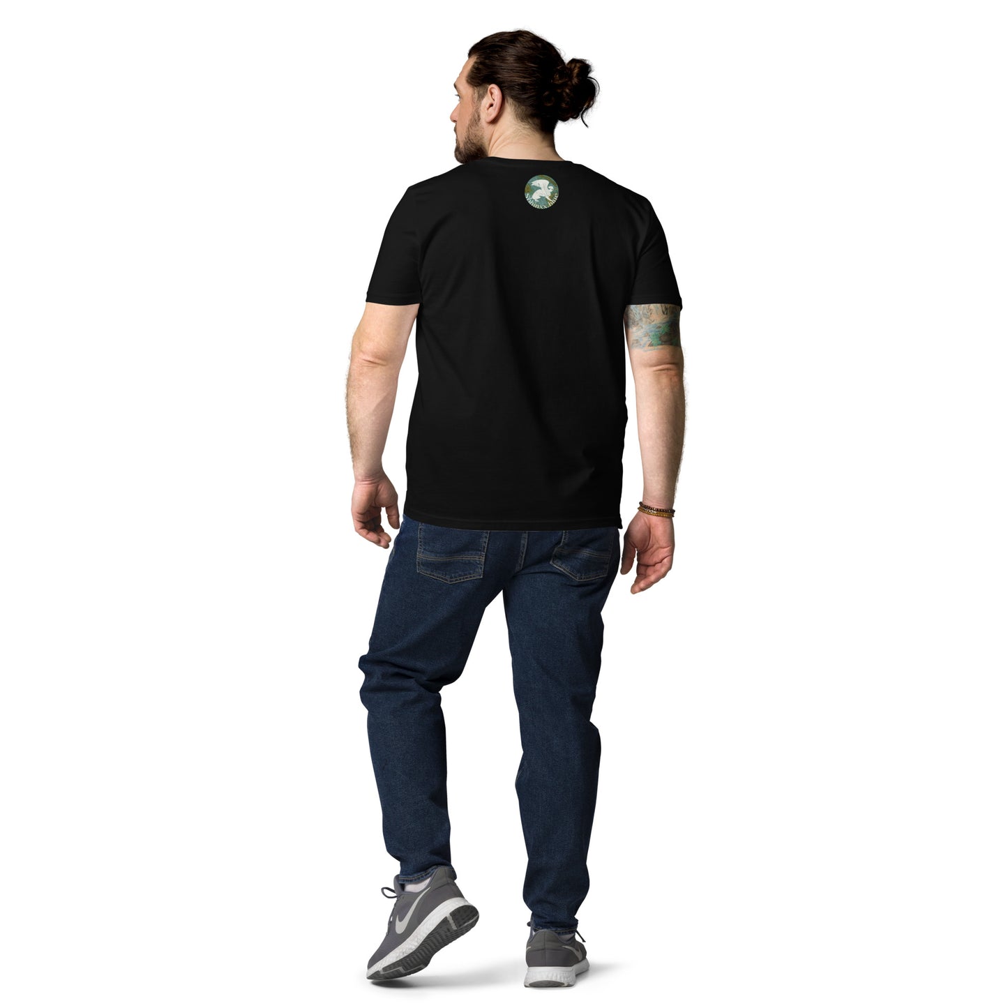 Énigme #41 - Mort & Vie - T-shirt unisexe en coton biologique - imprimé avant/arrière