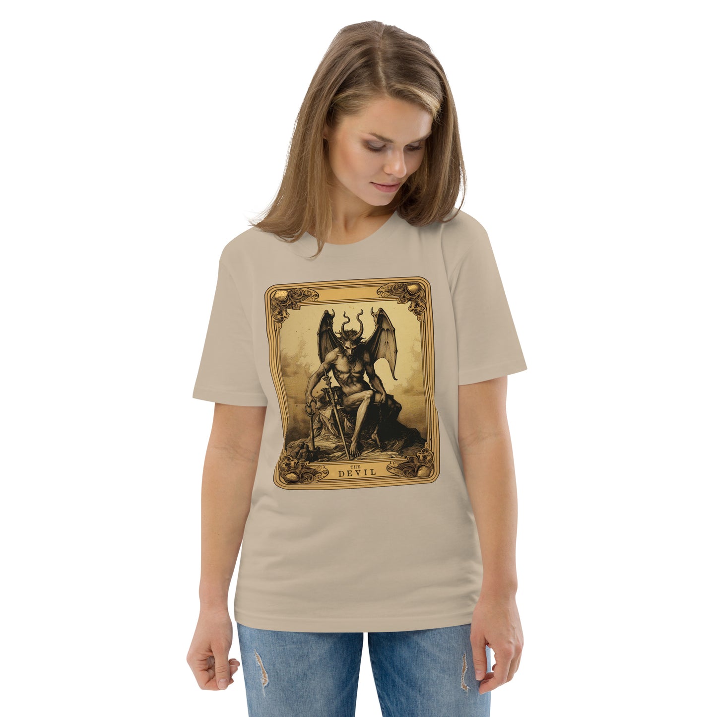 Énigme #69 - Tarot (The Devil) - T-shirt unisexe en coton biologique