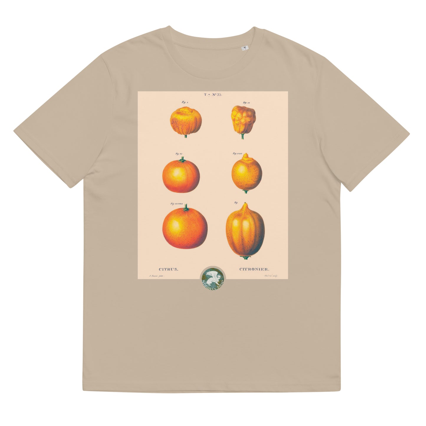 Enigme #28 - Citrus. - T-shirt unisexe en coton biologique
