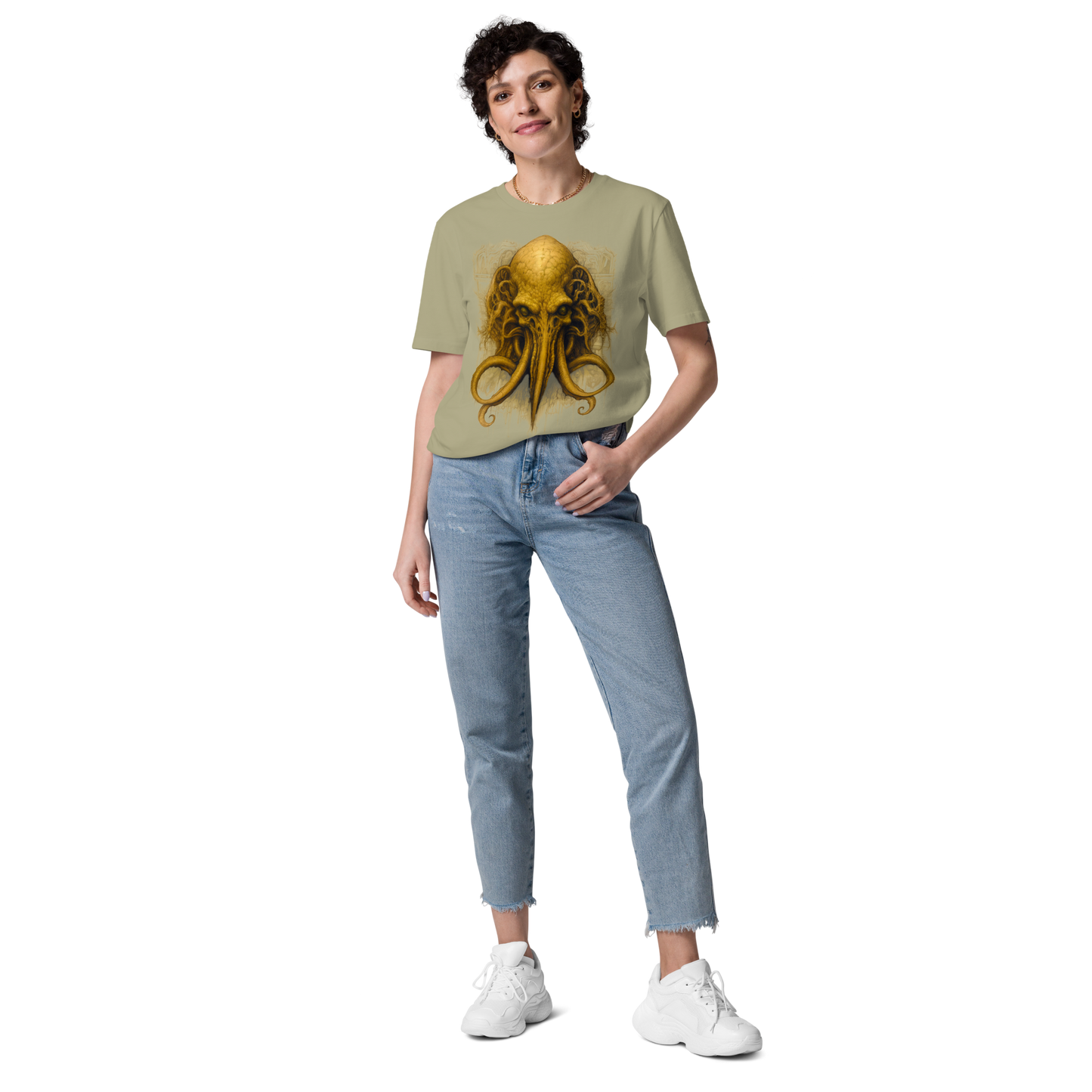 Énigme #48 - L'Appel de Cthulhu - T-shirt unisexe en coton biologique
